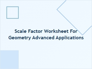 Advanced Applications of Scale Factors in Geometry