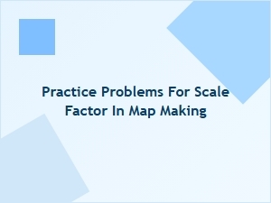 Applying Map Scale Factor in Practical Exercises